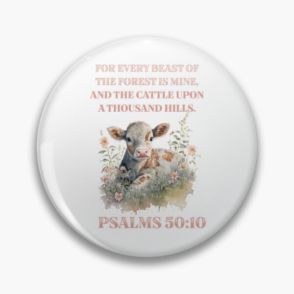Item preview, Psalms 50:10 Calf designed and sold by SunnyBatch.