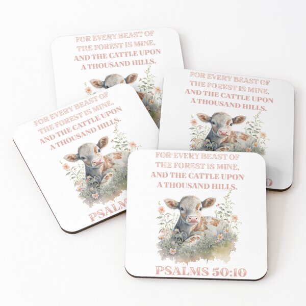 Item preview, Psalms 50:10 Calf designed and sold by SunnyBatch.