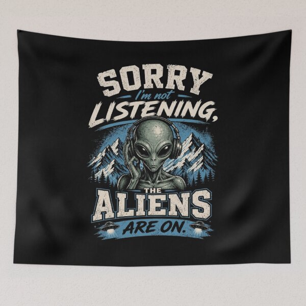 Item preview, RESIDENT ALIEN designed and sold by ALL ART .
