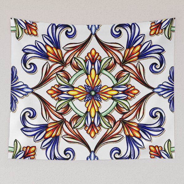 Item preview, Traditional Tile Pattern designed and sold by ViaARTfactory.