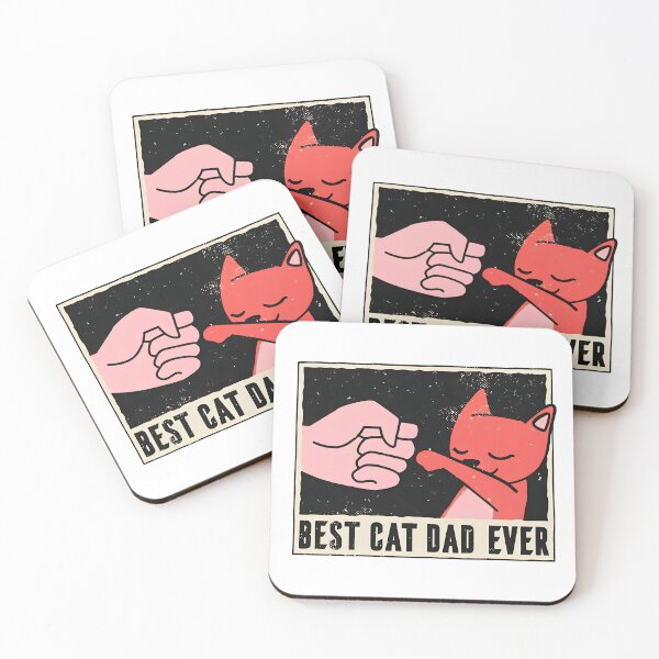 Item preview, Best Cat Dad Ever Retro Sunset Pet Owner Tee designed and sold by StranHabesre51.