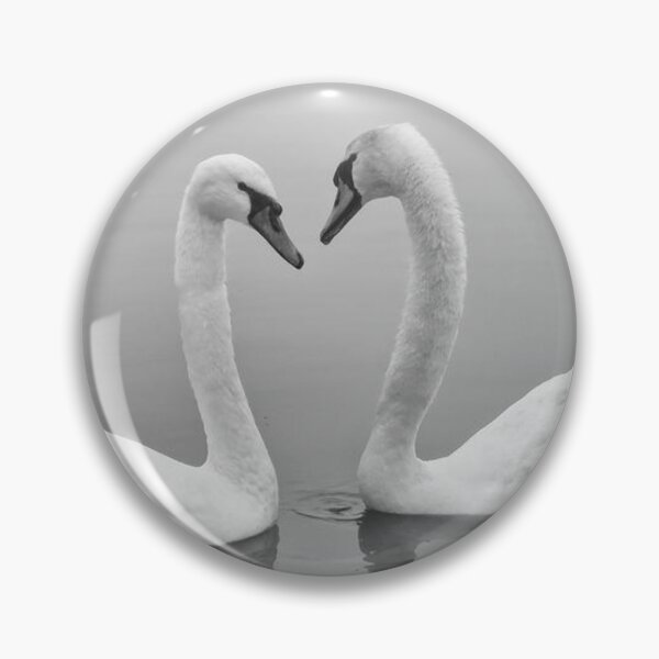 Item preview, Elegant Swan Love Heart designed and sold by Norwoodgo.