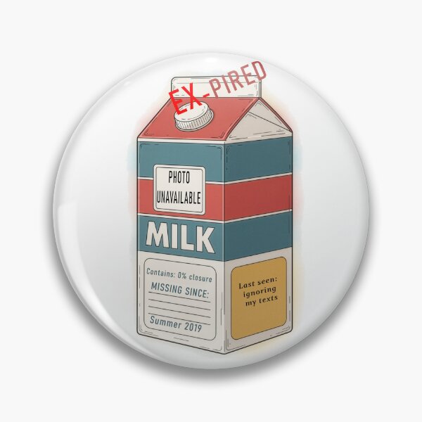 Item preview, Ex-pired funny breakup milk carton missing ex sarcastic relationship humor retro design designed and sold by icemanphotos.