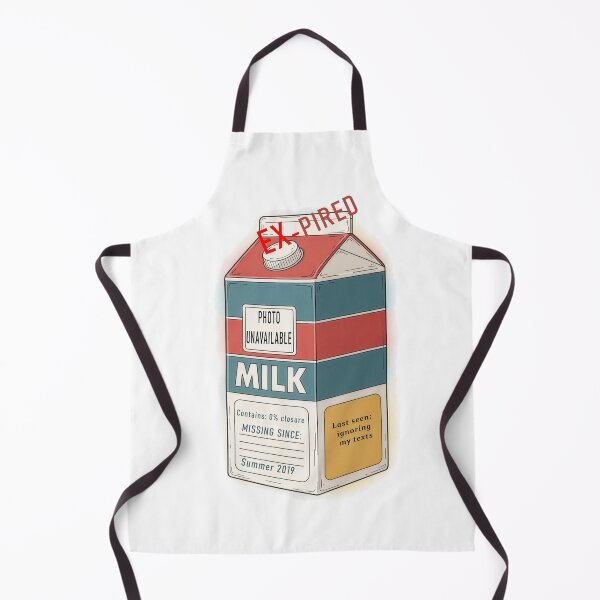 Item preview, Ex-pired funny breakup milk carton missing ex sarcastic relationship humor retro design designed and sold by icemanphotos.