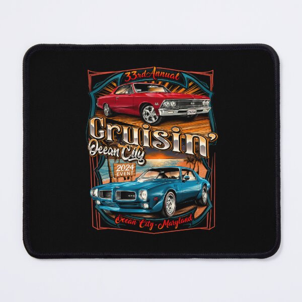 Item preview, 2024 Cruisin official classic car show pocket designed and sold by STVSpinsDesign.