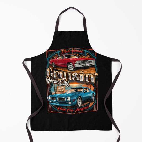 Item preview, 2024 Cruisin official classic car show pocket designed and sold by STVSpinsDesign.