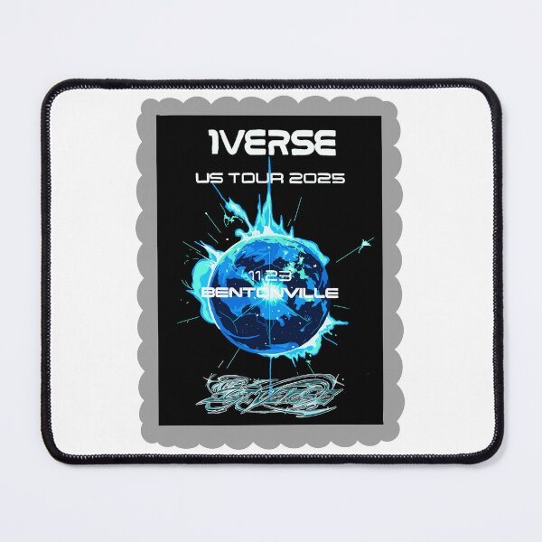 Item preview, 1Verse- 1st Verse Tour Bentonville Stamp designed and sold by BooMPop-Designs.