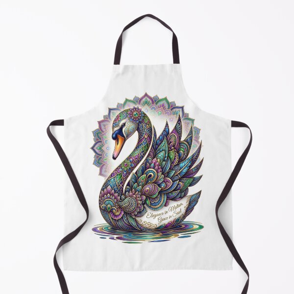 Item preview, Elegant Swan Mandala Grace In Soul designed and sold by Sovereign Supply Co..