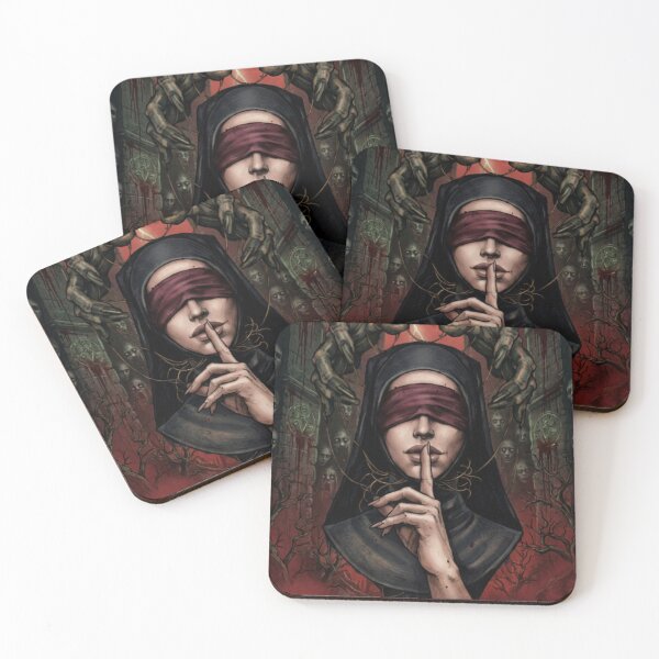 Item preview, The Silence Satanic Poster designed and sold by Curative Art.