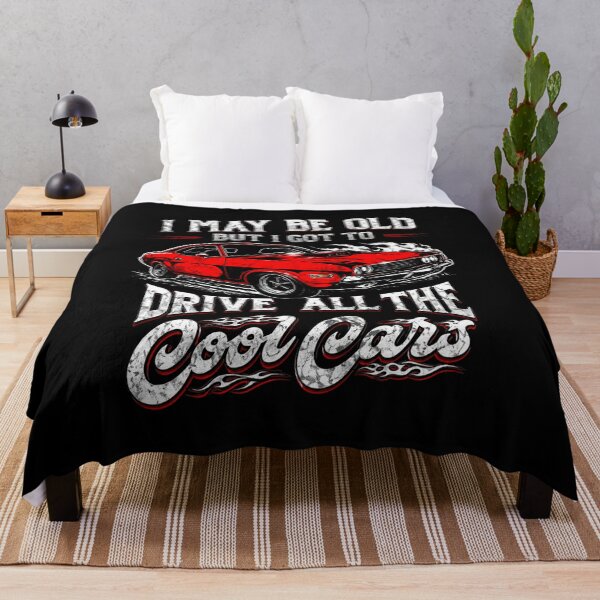 Item preview, I May Be Old, but I Got to Drive All the Cool Cars designed and sold by STVSpinsDesign.