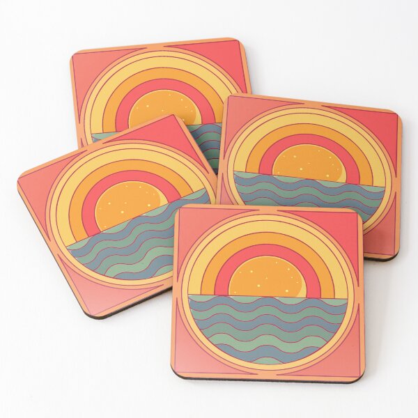 Item preview, dreamy moon and ocean harmony painting designed and sold by Senglaopattern.