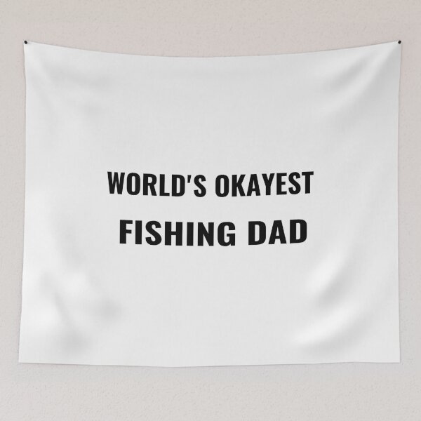 Item preview, World's Okayest Fishing Dad T-Shirt – Funny Father's Day Gift | Uncle Jichuan designed and sold by Uncle-Jichuan.
