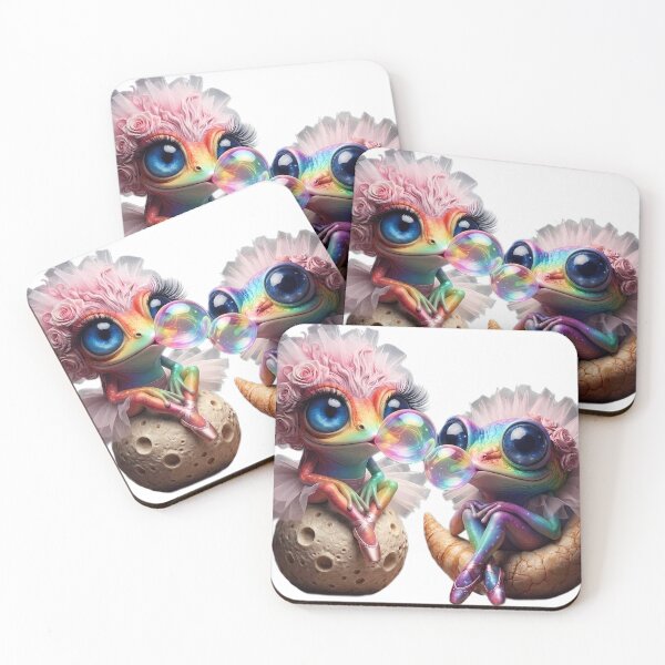 Item preview, Rainbow Cosmic Frogs- Let's celebrate diversity together!  designed and sold by LujziWorld.