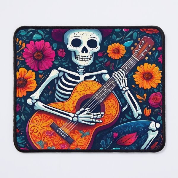 Item preview, Guitar Skeleton  - International Music day designed and sold by Art-Arcade6.