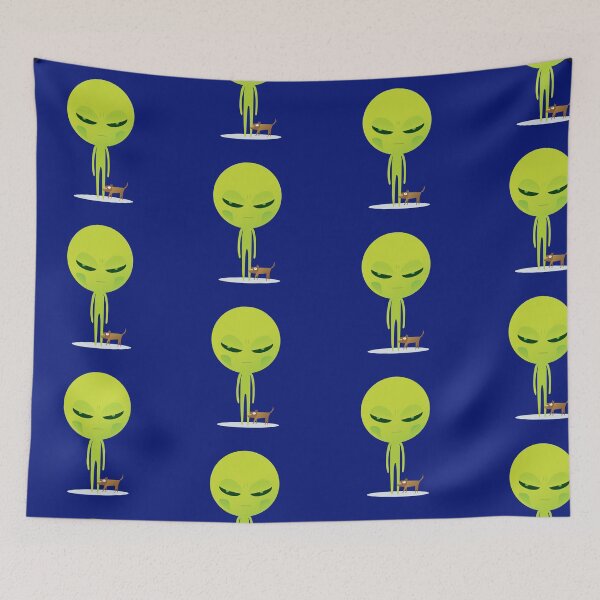 Item preview, alien and dog designed and sold by Nyos.