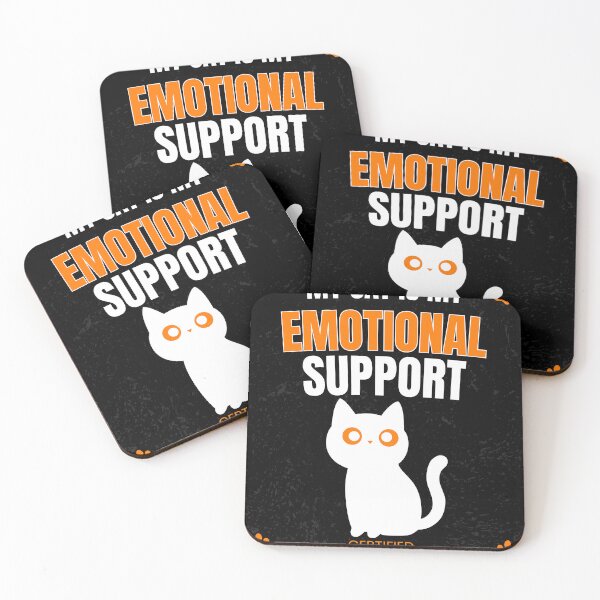 Item preview, My Cat Is My Emotional Support Certified Supervisor Cat Humor Design designed and sold by Uvclick.