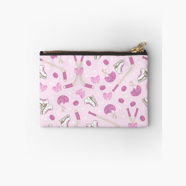Item preview, Pink Ice Hockey Pattern Coquette Style designed and sold by Fern and Quill.