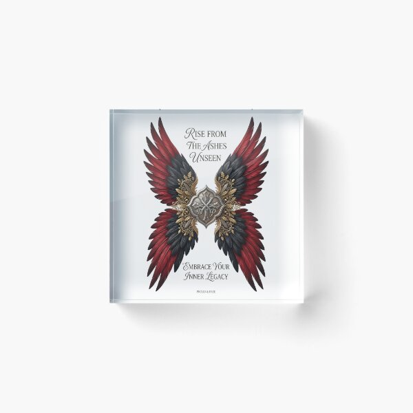 Item preview, Rise From The Ashes Wings Legacy Quote designed and sold by Sovereign Supply Co..