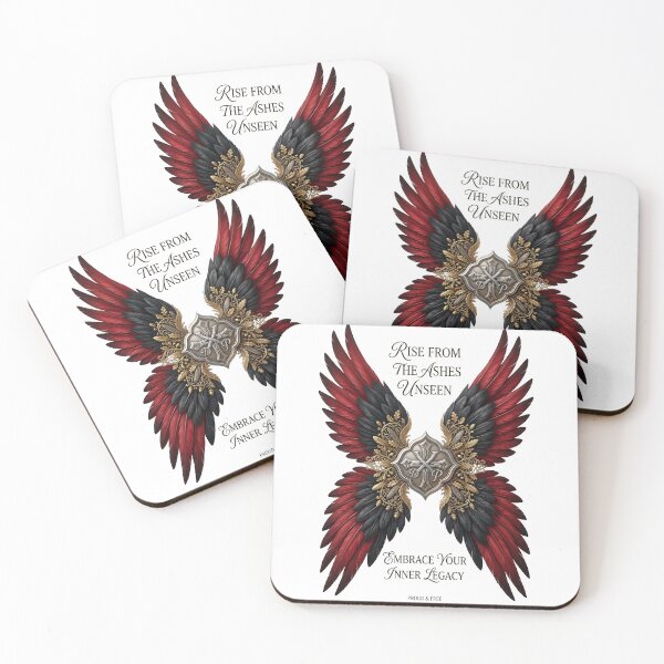 Item preview, Rise From The Ashes Wings Legacy Quote designed and sold by Sovereign Supply Co..