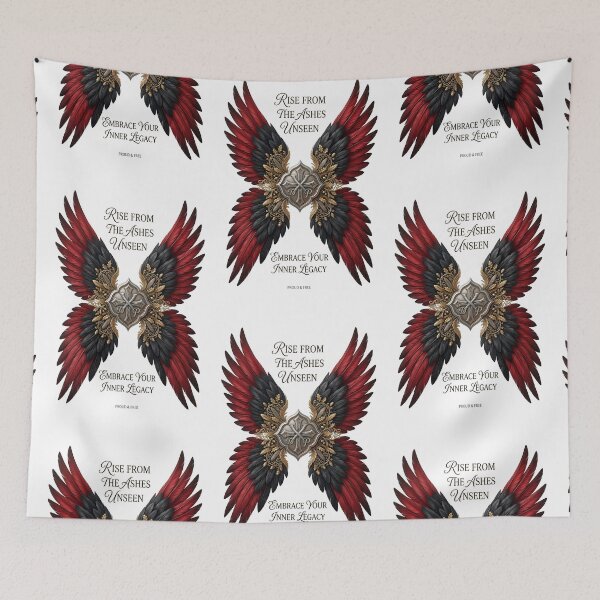Item preview, Rise From The Ashes Wings Legacy Quote designed and sold by Sovereign Supply Co..