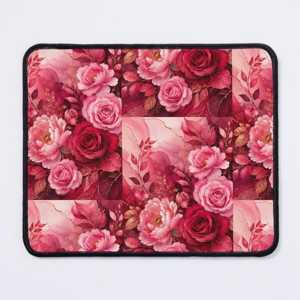 Item preview, Romantic Pink Rose & Peony Watercolor Bouquet | Blush Floral Wall Art | Elegant Botanical Painting designed and sold by Hookesmode.