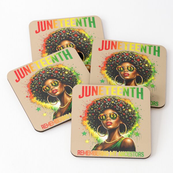 Item preview, Black Women Freedom Juneteenth 1865 Remembering My Ancestors designed and sold by whimsymadhu.