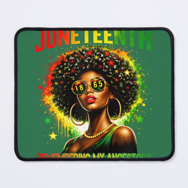 Item preview, Black Women Freedom Juneteenth 1865 Remembering My Ancestors designed and sold by whimsymadhu.