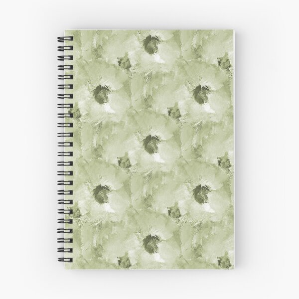 Item preview, Painterly Floral Abstract Pattern in Green designed and sold by Artistestella.