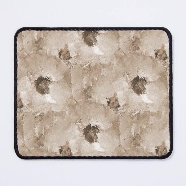 Item preview, Painterly Floral Abstract Pattern in Beige Brown designed and sold by Artistestella.