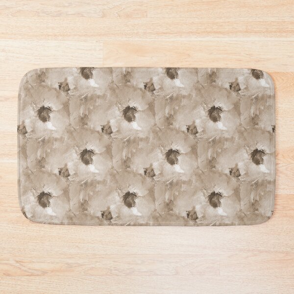 Item preview, Painterly Floral Abstract Pattern in Beige Brown designed and sold by Artistestella.