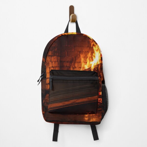 Item preview, Cozy Fireplace Glow | Warm Rustic Hearth Fire Home Comfort Design designed and sold by Inkmatic Studio.