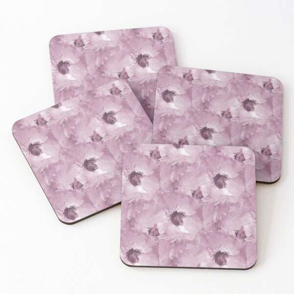 Item preview, Painterly Floral Abstract Pattern in Pink designed and sold by Artistestella.