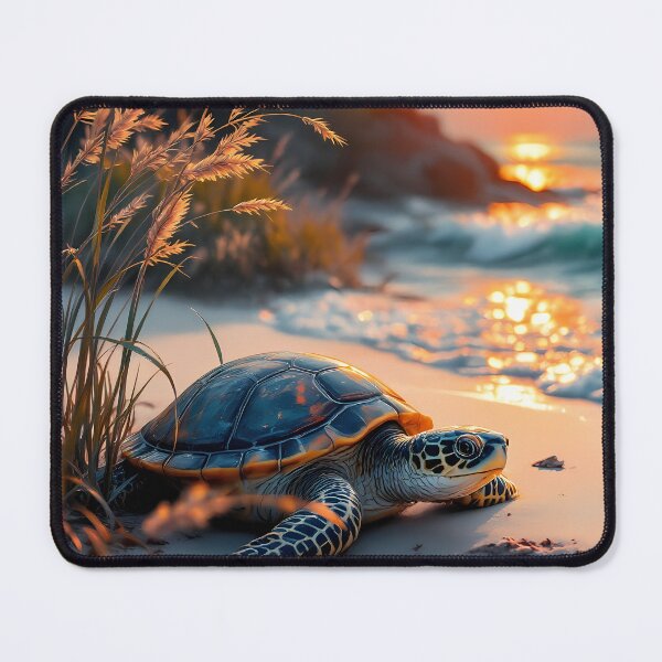 Item preview, Turtle on Forest Beach designed and sold by CalmnessbyChoice.