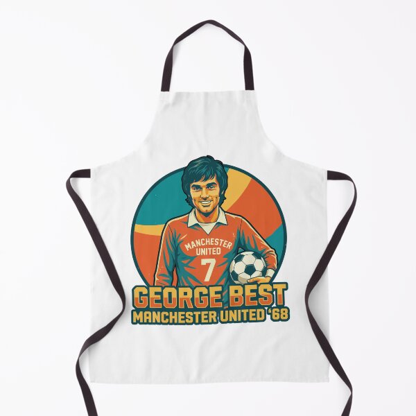 Item preview, Vintage 1980s George Best Manchester United Portrait designed and sold by PixelCatalyst.