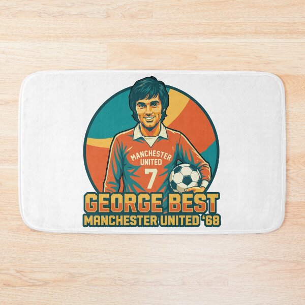 Item preview, Vintage 1980s George Best Manchester United Portrait designed and sold by PixelCatalyst.