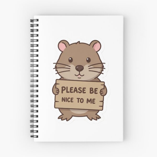 Item preview, Be nice to the Texas Capybara  designed and sold by hillary marek.