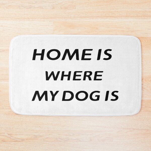 Item preview, Home Is Where My Dog Is T-Shirt – Funny Pet Lover Tee | Uncle Jichuan designed and sold by Uncle-Jichuan.