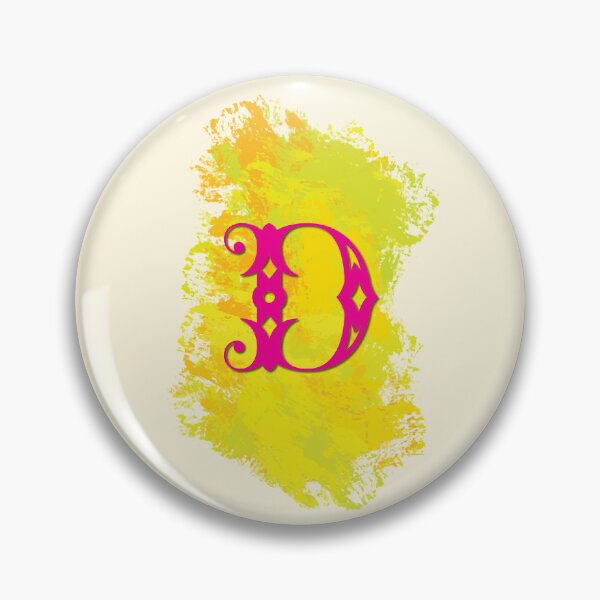 Item preview, D Letter, The Letter D designed and sold by CharlottePlaceArt.