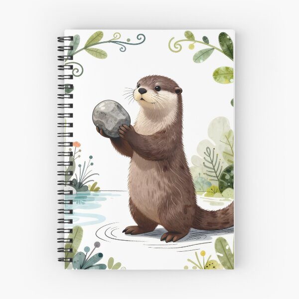Item preview, Otter's Favorite Rock designed and sold by shortiiblazed.