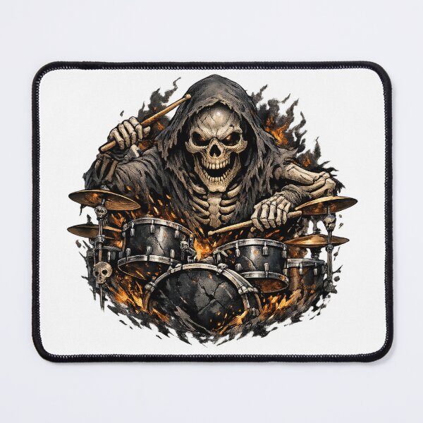 Item preview, Skull Drummer of Doom designed and sold by nncreator.