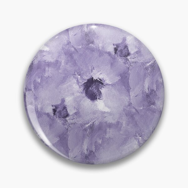 Item preview, Painterly Floral Abstract Pattern in Purple designed and sold by Artistestella.