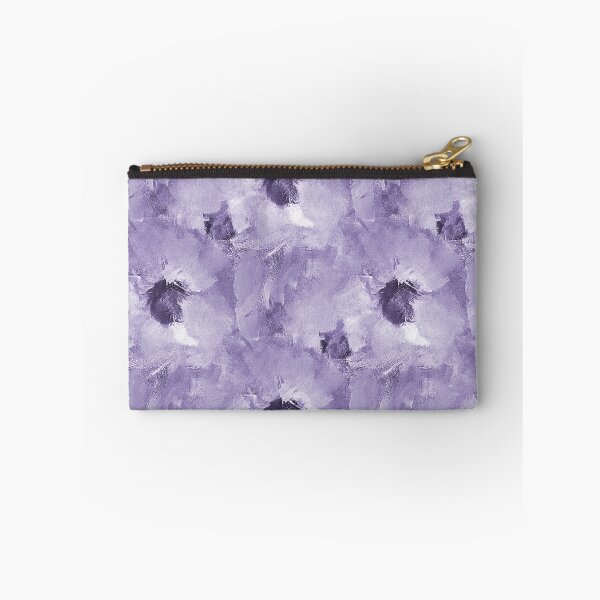Item preview, Painterly Floral Abstract Pattern in Purple designed and sold by Artistestella.