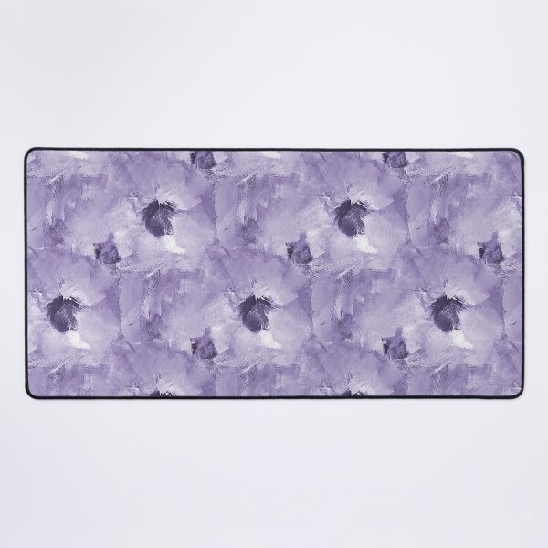 Item preview, Painterly Floral Abstract Pattern in Purple designed and sold by Artistestella.