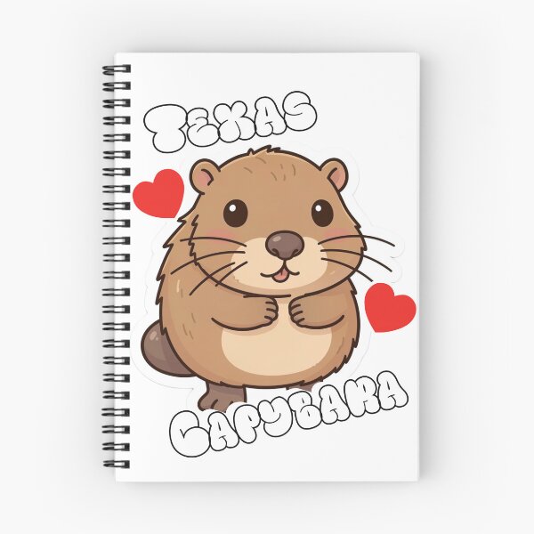 Item preview, I love the Texas Capybara  designed and sold by hillary marek.
