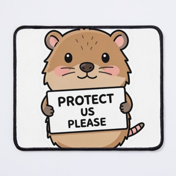 Item preview, Protect the Texas Capybara  designed and sold by hillary marek.