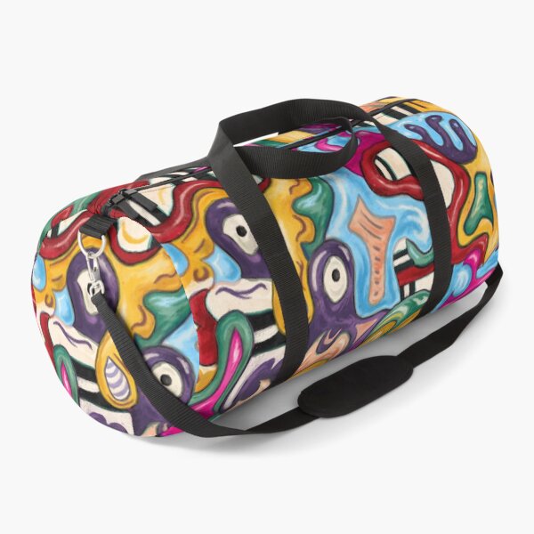 Item preview, Abstract art with joyful colors, modern funky designed and sold by NadiaChevrel.