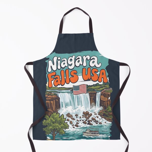 Item preview, Niagara Falls NY USA Cute Waterfall Colorful Landscape designed and sold by HowToCanadian.