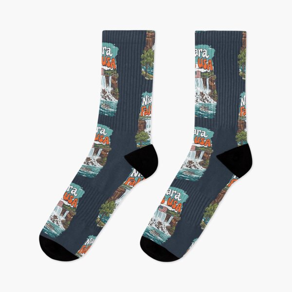 Item preview, Niagara Falls NY USA Cute Waterfall Colorful Landscape  designed and sold by HowToCanadian.