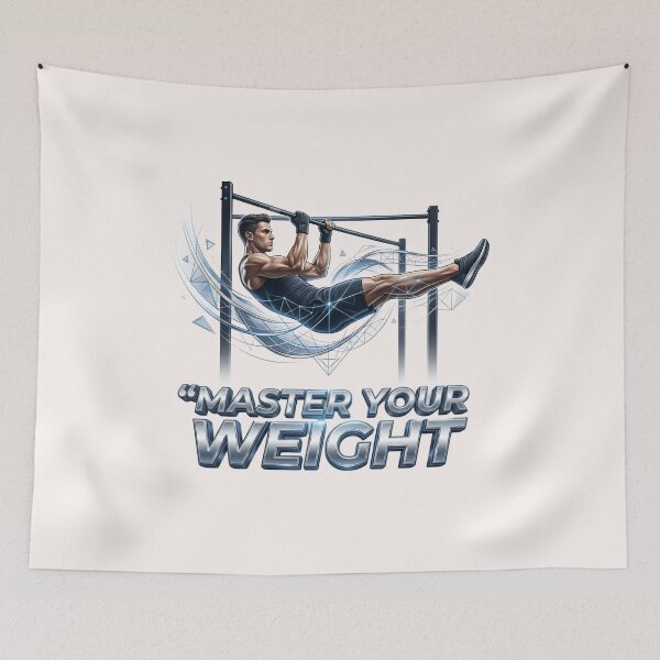 Item preview, Master Your Weight Calisthenics Athlete designed and sold by pradeepvisuals.