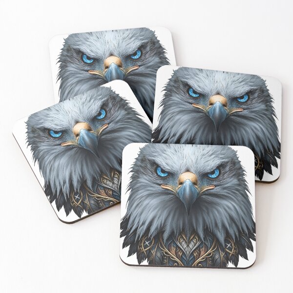 Item preview, Majestic Eagle Portrait Blue Eyes designed and sold by Sovereign Supply Co..